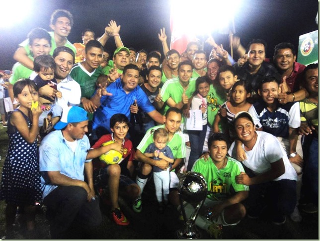 Real Tamarindos se coronó como campeón del torneo de futbol de segunda fuerza (1)