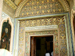 The front entrance to Mayr Tachar Church, Echmiadzin, Armenia.
