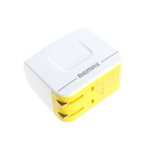 Remax Adapter USB Charger USB 2 port White-04