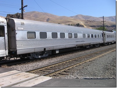 IMG_7761 Pennsylvania Railroad 'California Zephyr' Sleeper 'Silver Rapids' in Wishram, Washington on July 3, 2009