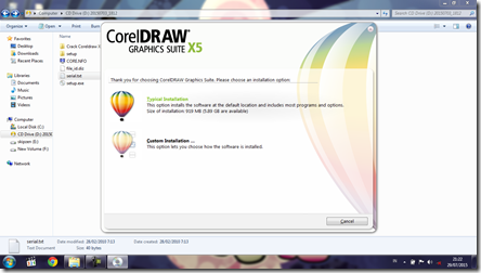 Install CorelDRAW Graphics Suite X5 - 7