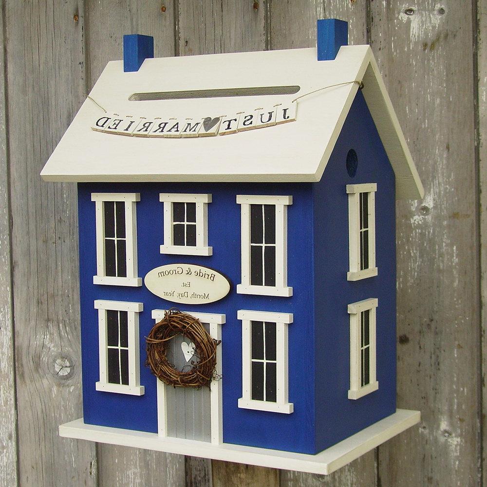 Original -Wedding Card Box Birdhouse Personalized - In-Stock