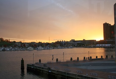 Inner Harbor Sunset