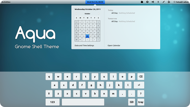 gtk-aqua-gnome-shell