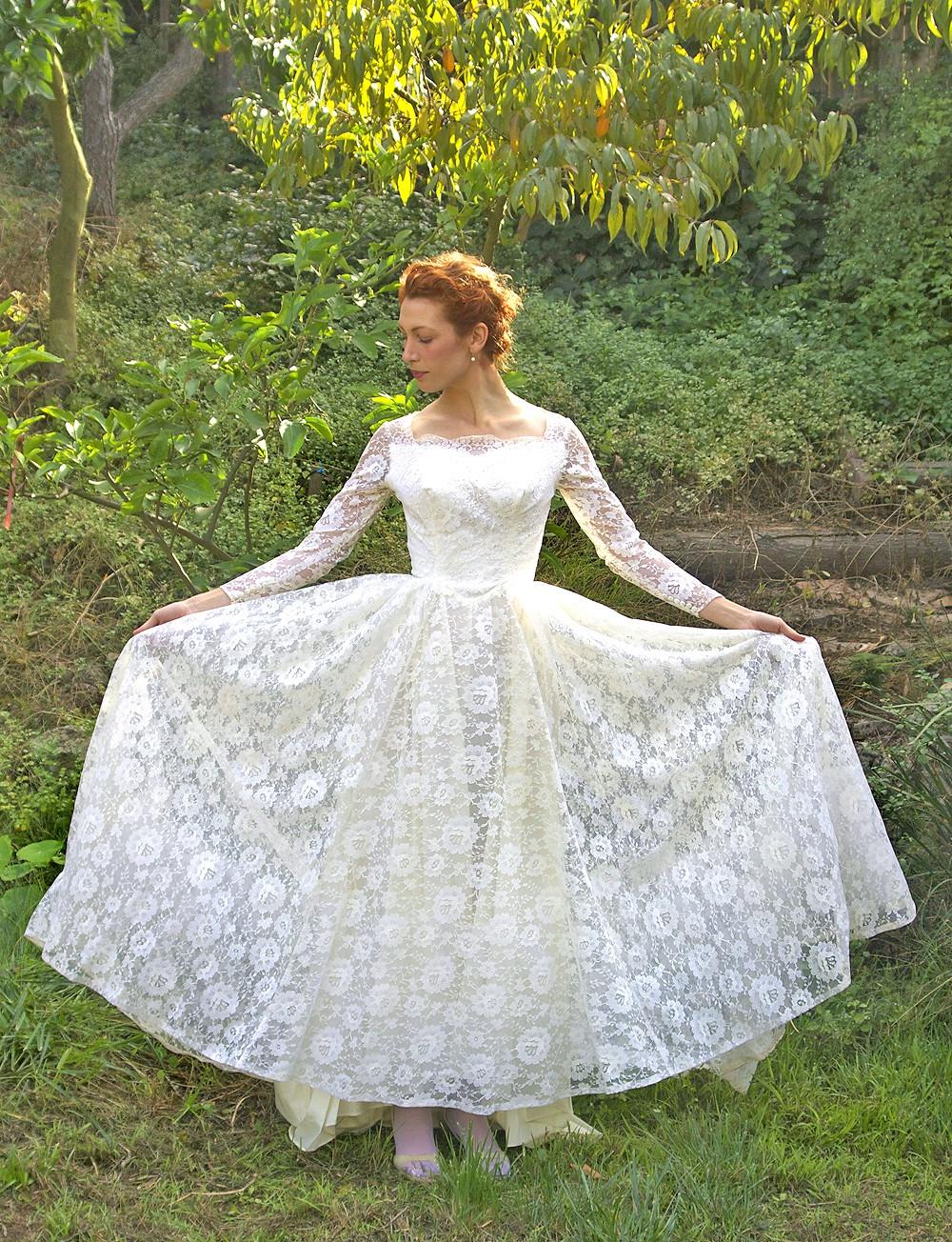 Lace Wedding Dress -The