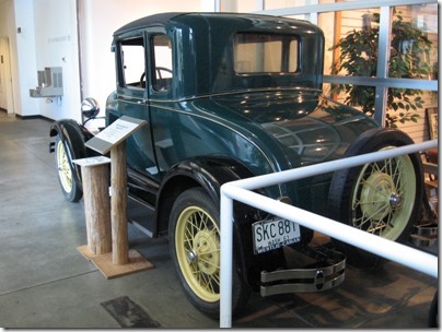 IMG_7968 1929 Ford Model A Coupe at the Columbia Gorge Interpretive Center Museum in Stevenson, Washington on July 3, 2009