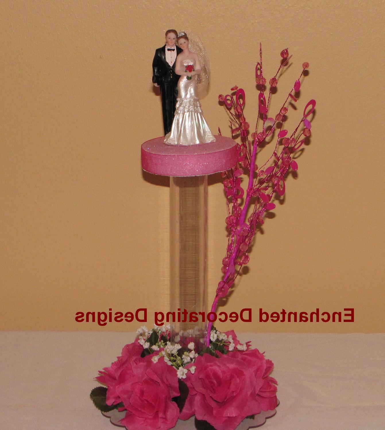 rose wedding centerpiece