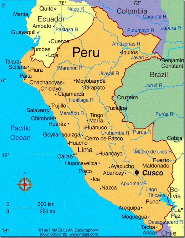 Mapa Peru