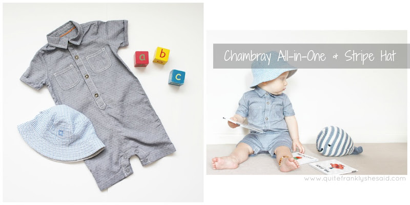 george asda Chambray All-in-One