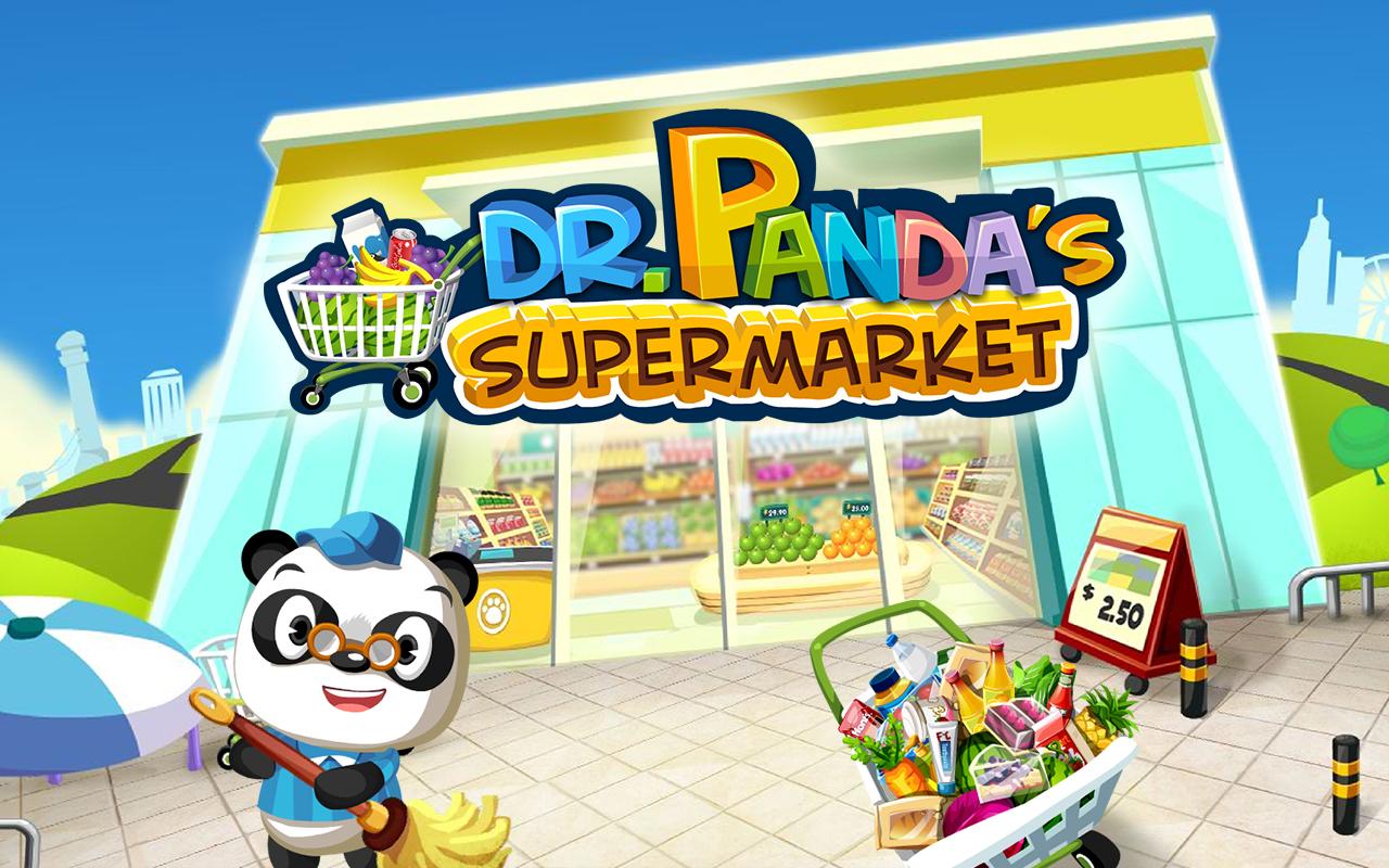 Android application Dr. Panda Supermarket screenshort