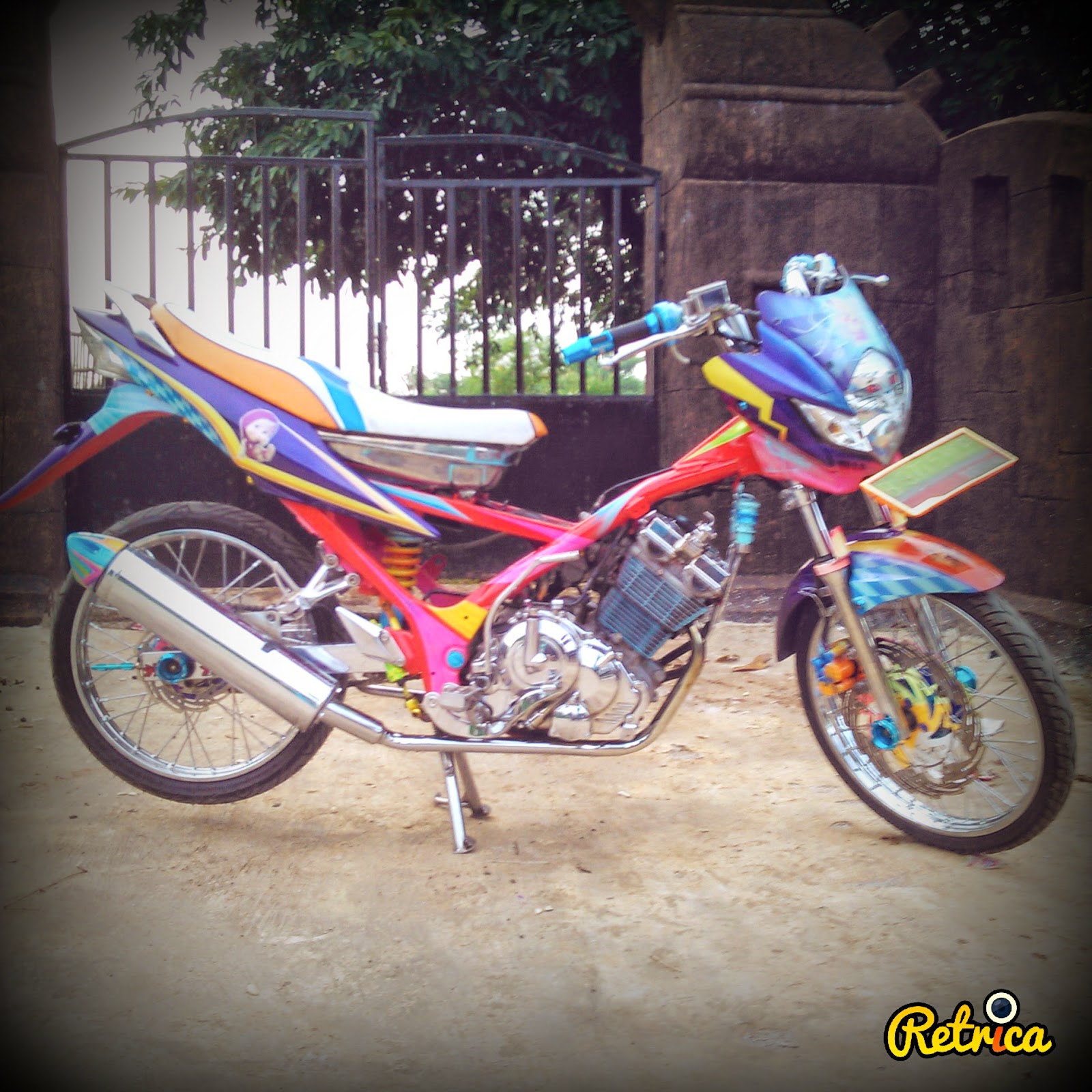 Airbrush Satria Fu