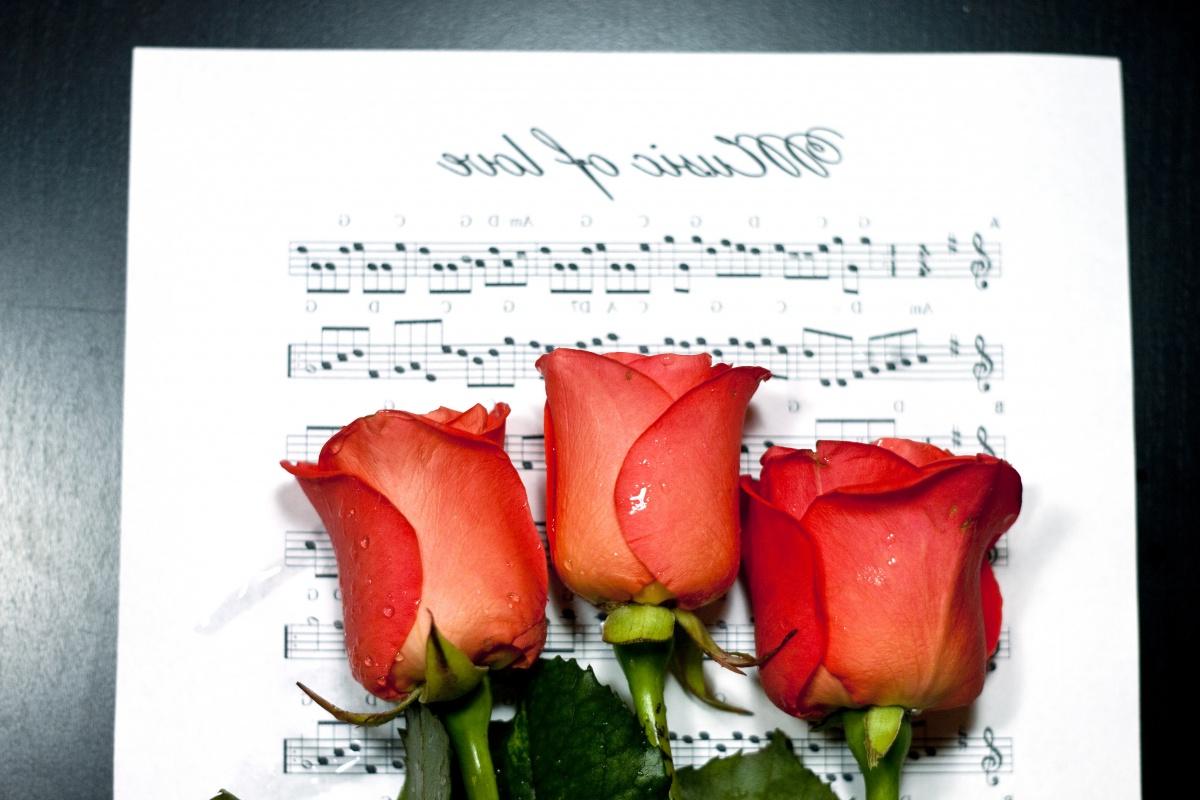 Flowers and music
