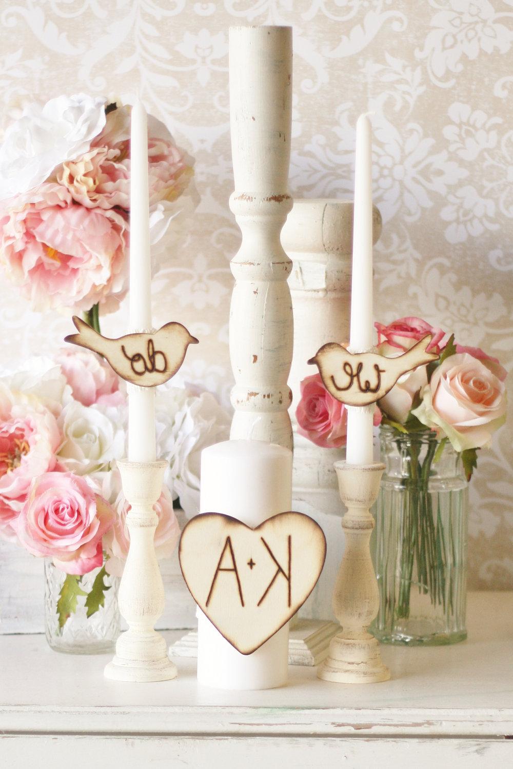 Wood Heart Rustic Chic Wedding Decor By Morgann Hill Designs