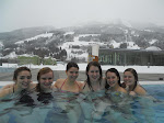 Relaxing at a wonderful Spa after a cold day in the snow