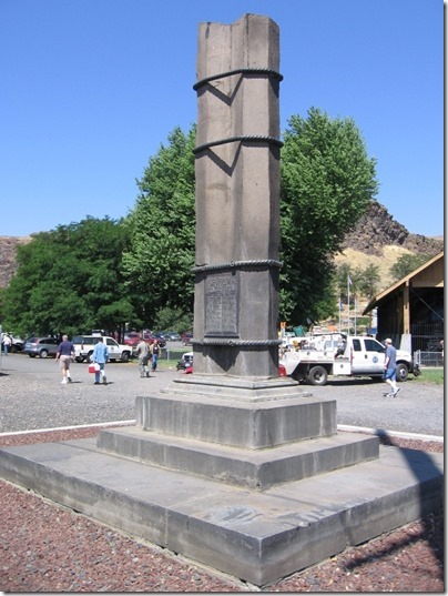 IMG_7801 Pioneer Monument in Wishram, Washington on July 3, 2009