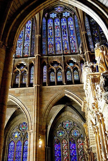 Spain. León Cathedral interior