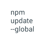 npm-update-global