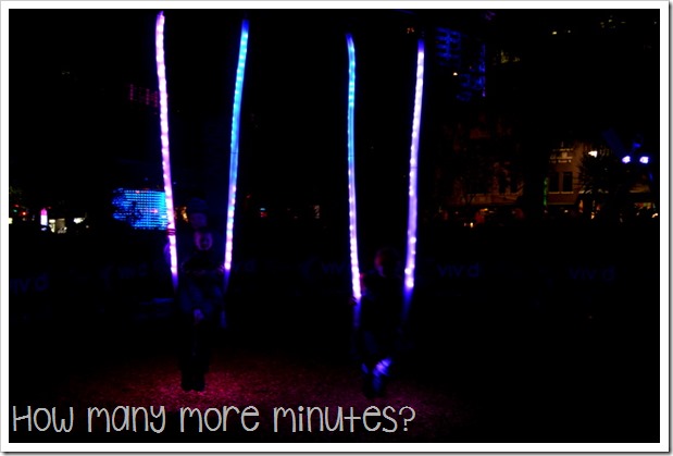 Vivid Sydney 2015 ~ How Many More Minutes?