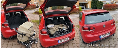 Golf-GTi-Mk6-Emmaljunga-Barnvagn-Plats