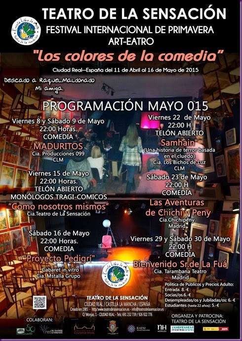 CARTEL FESTIVAL COMEDIA 2015