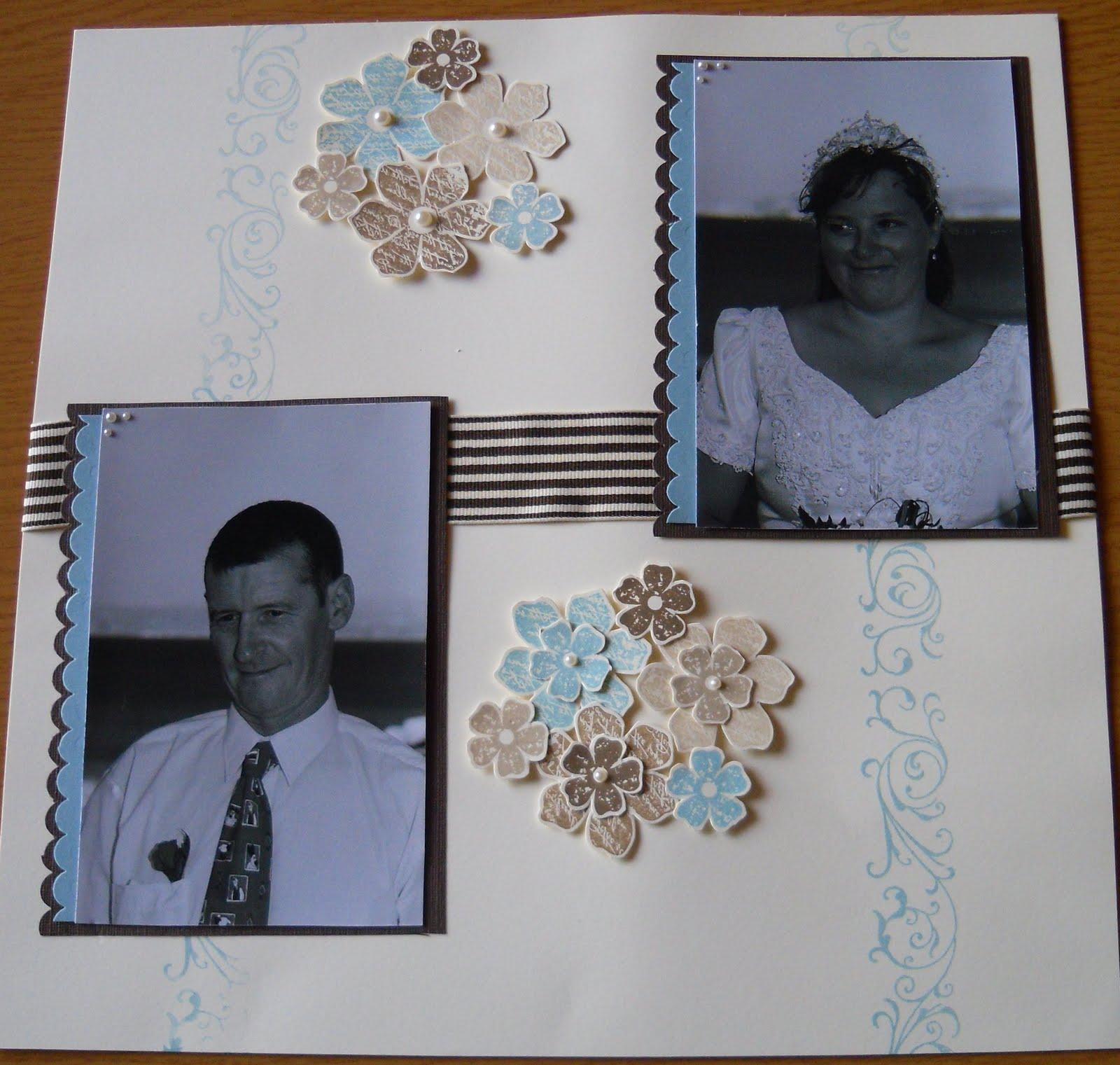 how to do a wedding scrapbook