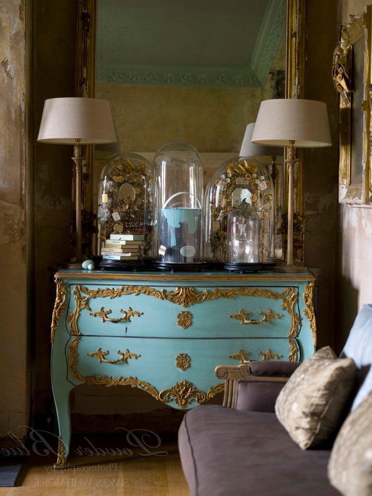 A lovely Tiffany Blue dresser