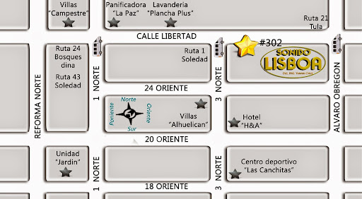 Sonido Lisboa Tehuacán, Libertad 302, Los Reyes, 75700 Tehuacán, Pue., México, Servicio de alquiler de equipos para fiestas | PUE