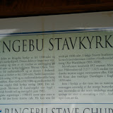 De staafkerk nabij Ringebu. De staafkerk nabij Ringebu.
