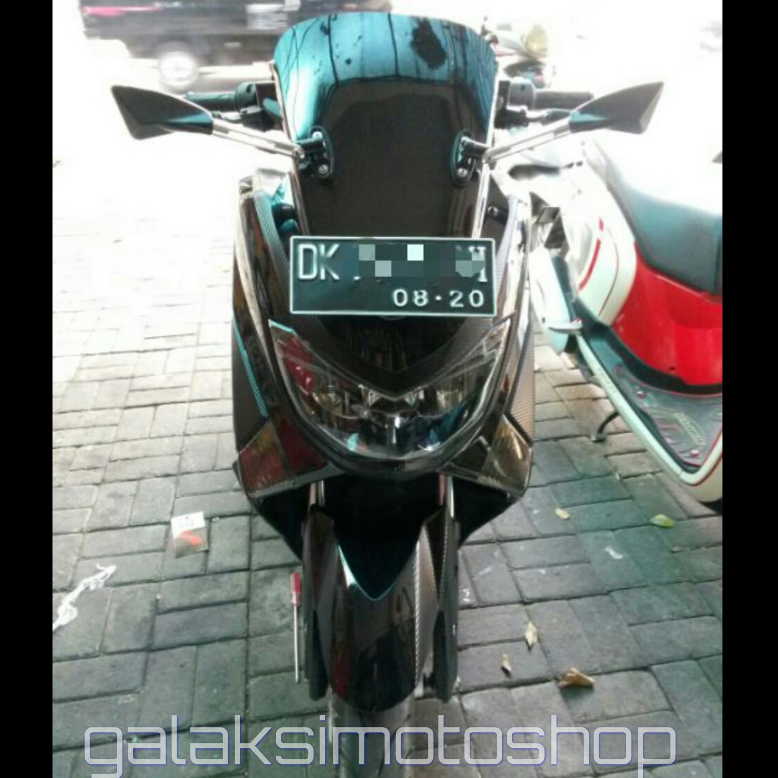 Variasi Nmax Windshield Spion Sport Galaksi Motoshop