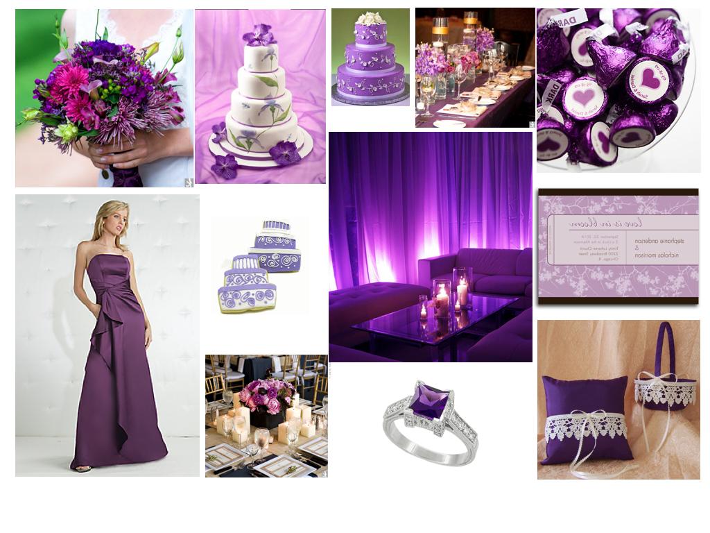 Purple wedding theme