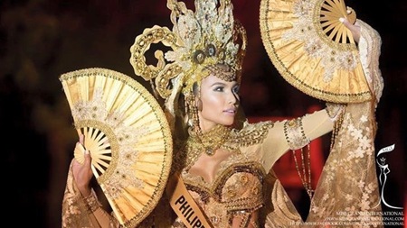 Parul Shah wins Best in National Costume at Miss Grand International