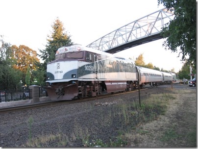 IMG_9017 Amtrak Cascades NPCU #90253 in Salem, Oregon on September 8, 2007