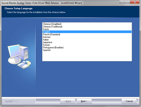 Download Driver Sound Blaster Audigy ZS Platinum Pro For Windows Vista
