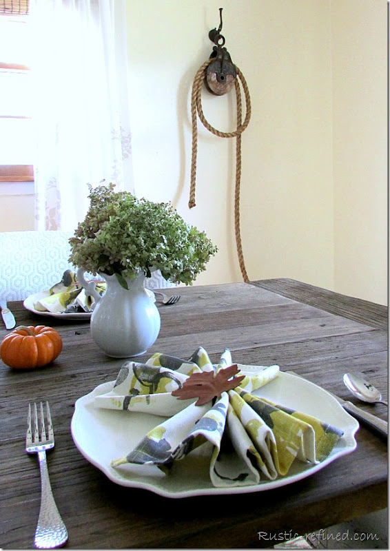 Autumn Fall Tablescape for any Home