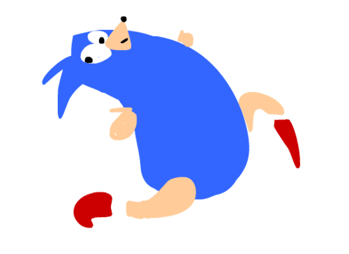 sonicgif4 Sonic correndo feito idiota
