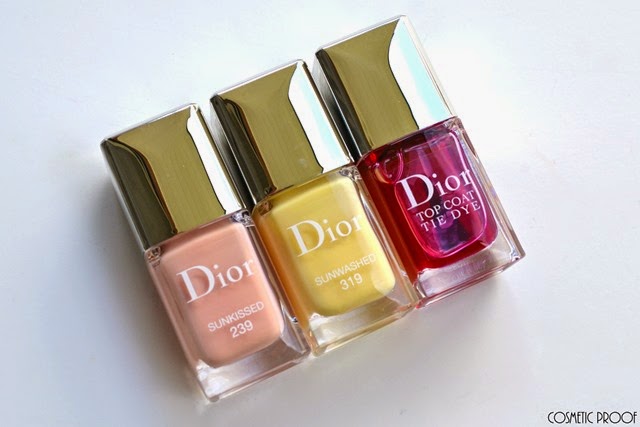 Dior Tie Dye Collection Summer Review Swatch