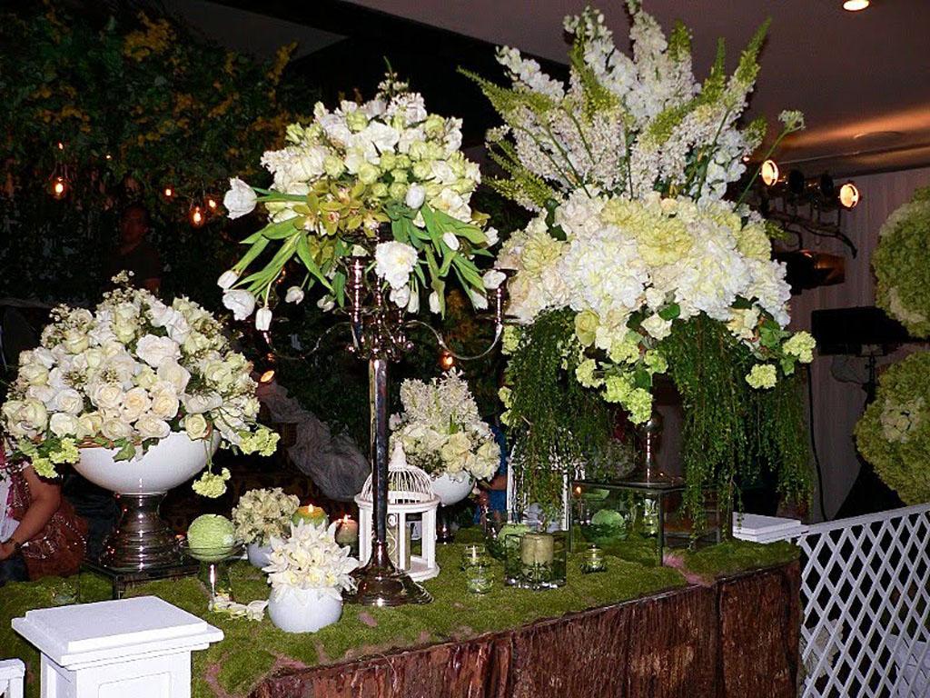 Flowers wedding decoration