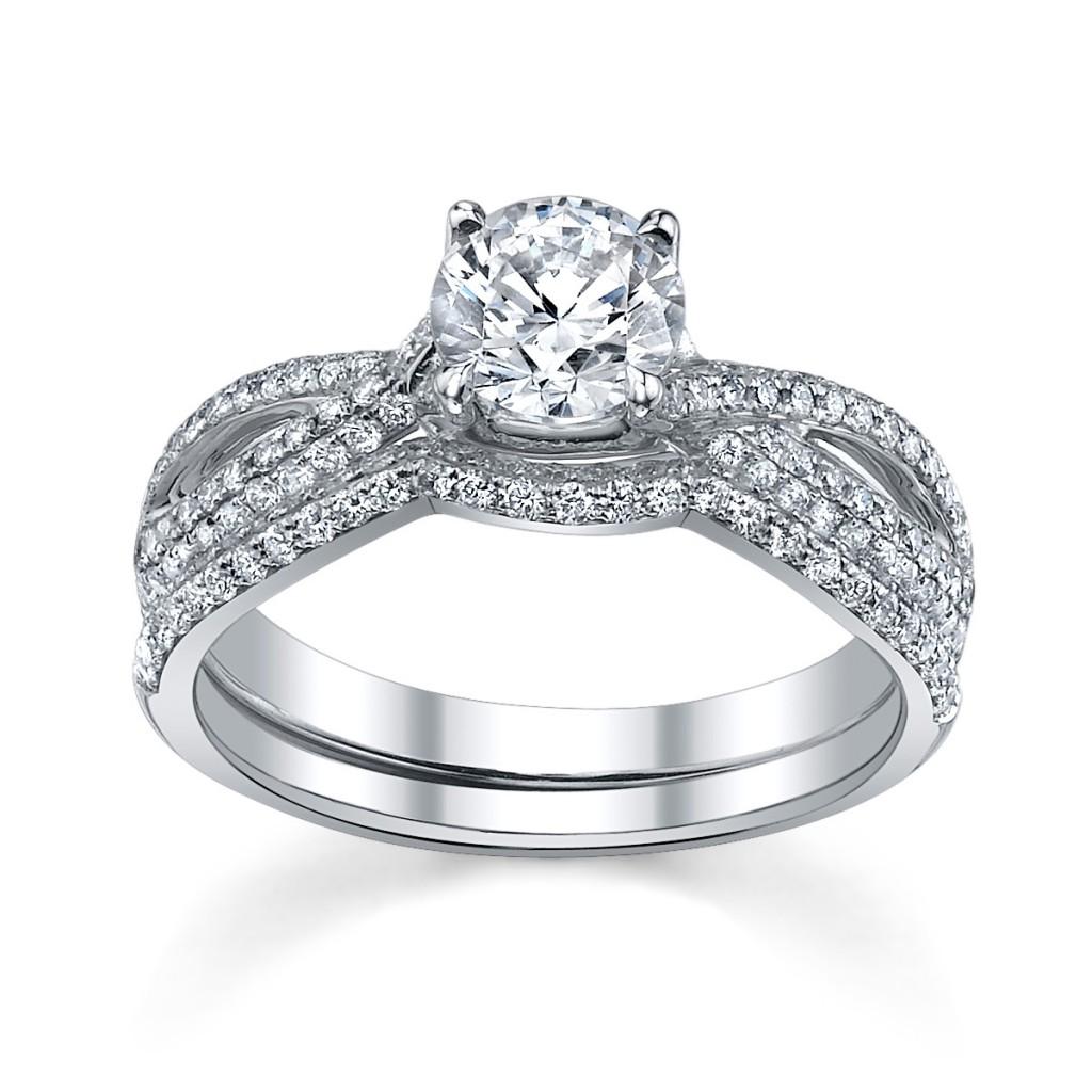 Simon G. Engagement Ring with