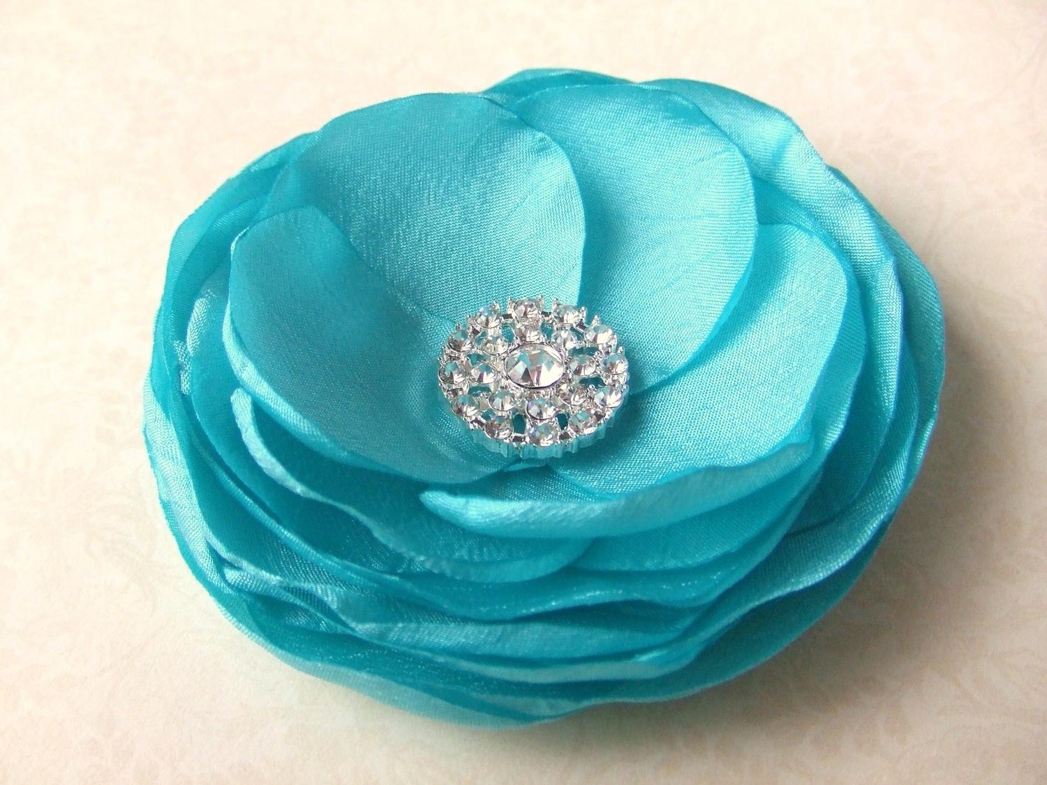 Flower Hair Clip - Tiffany