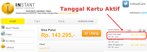 tanggal aktivasi kartu indosat im3