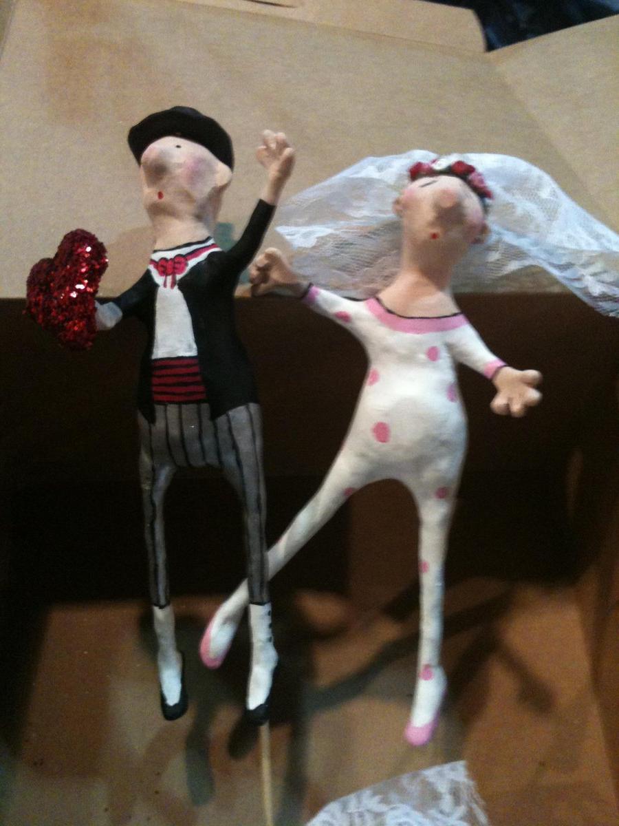 wedding cake toppers by