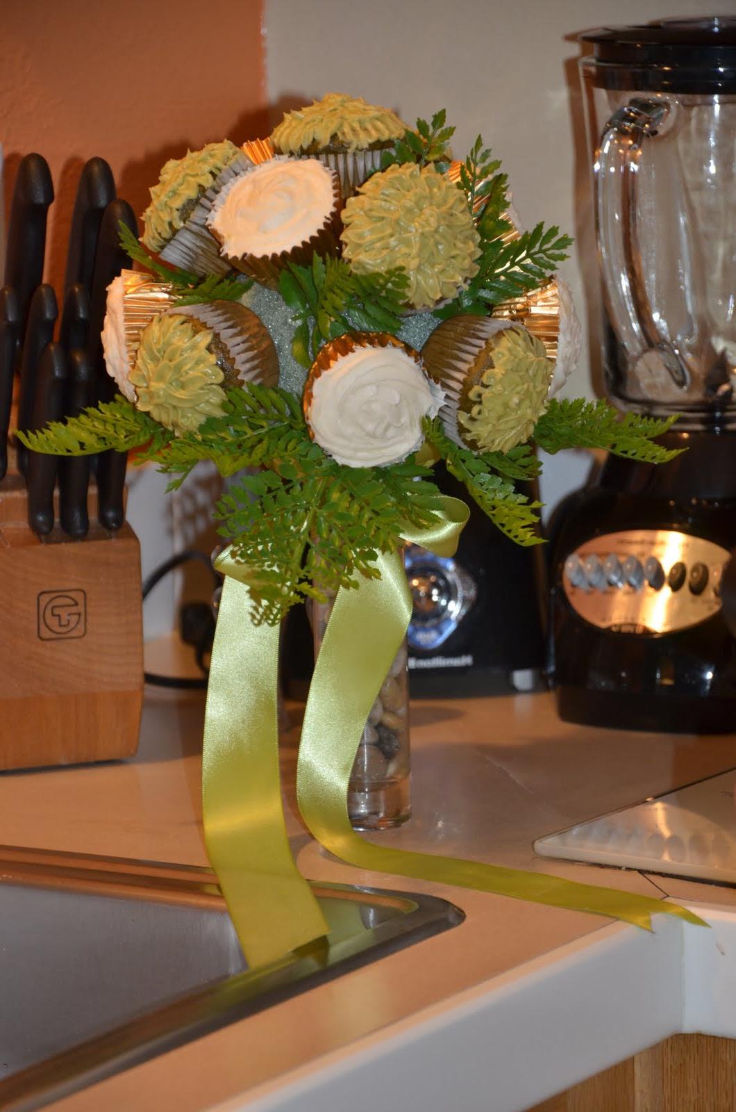 Cupcake Bridal Bouquet