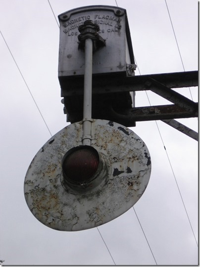 IMG_0688 Magnetic Flagman (Wig-Wag) Signal at Berlin Road in Lebanon, Oregon on January 18, 2006