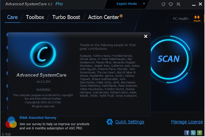 Advanced SystemCare Free 6.2.0.254