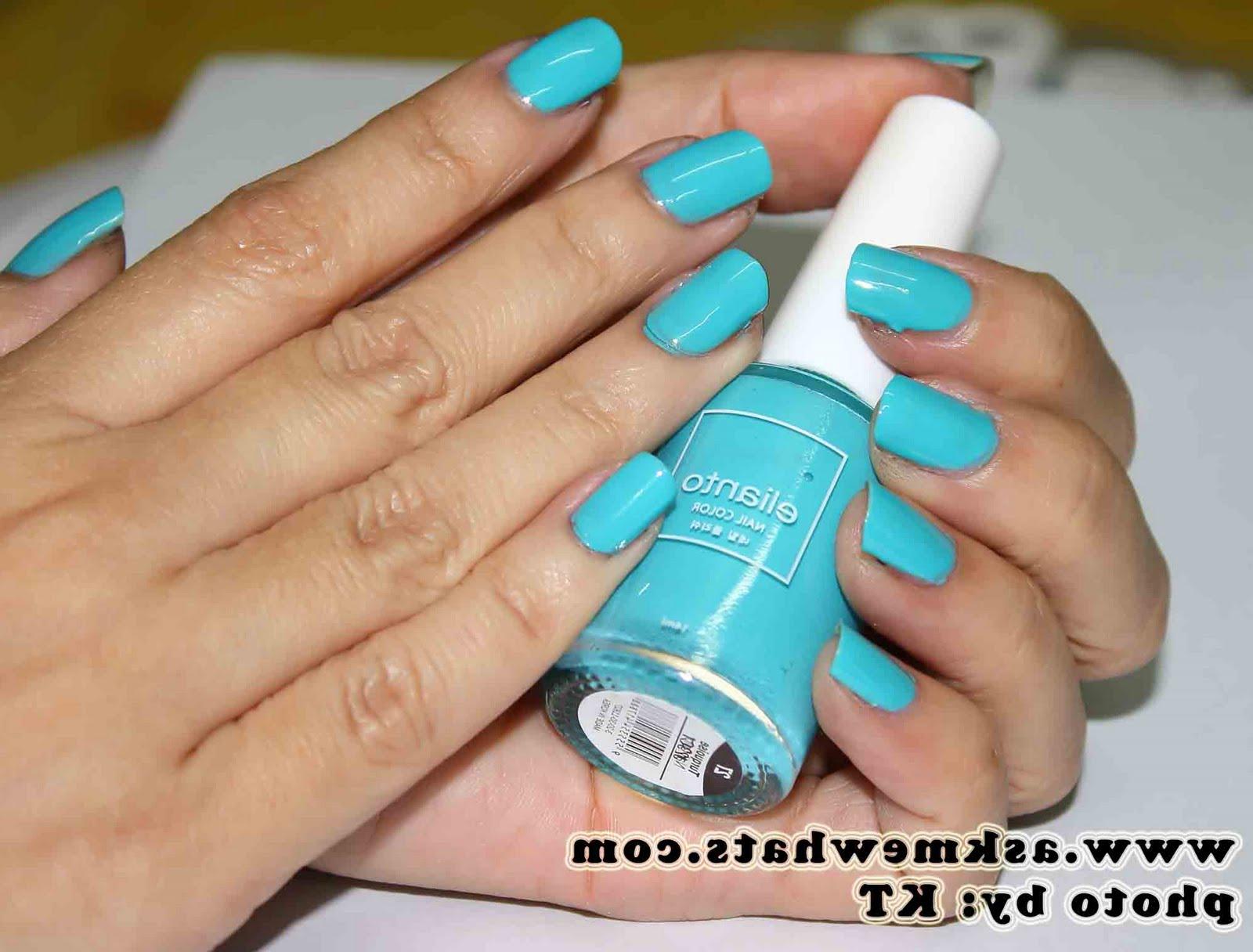 Polish in Turquoise.