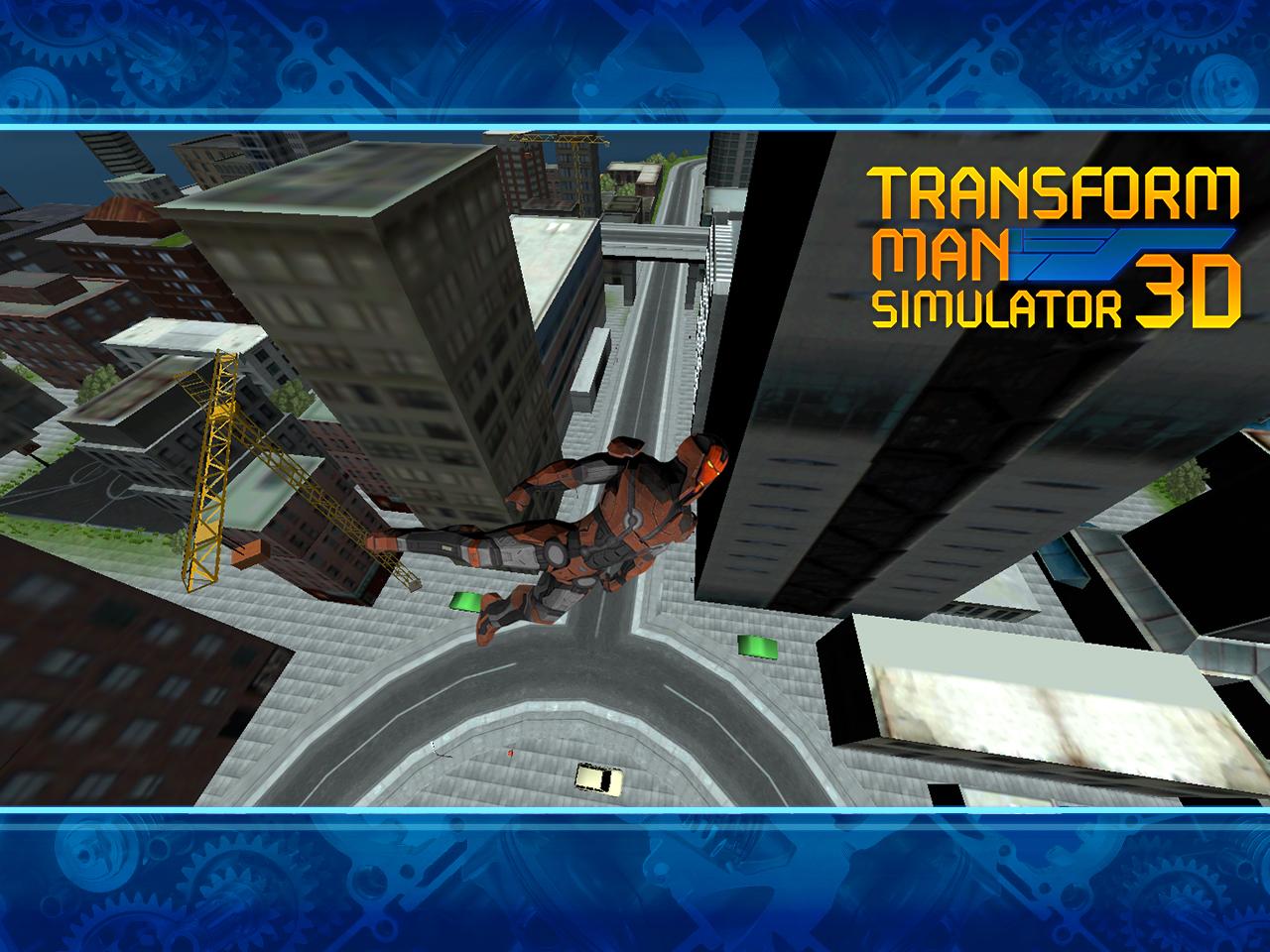 Android application Transform Man Simulator  screenshort