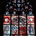 DSC05729.JPG - 6.06.2015 Mezieres; Bazylika Notre – Dame d' Espérance; witraż projektu  René Dürrbacha