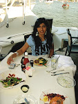 Fialka Grigorova--lunch by the water, Annapolis, the State Capital of Maryland.