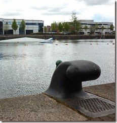 3 bollard at salford quays