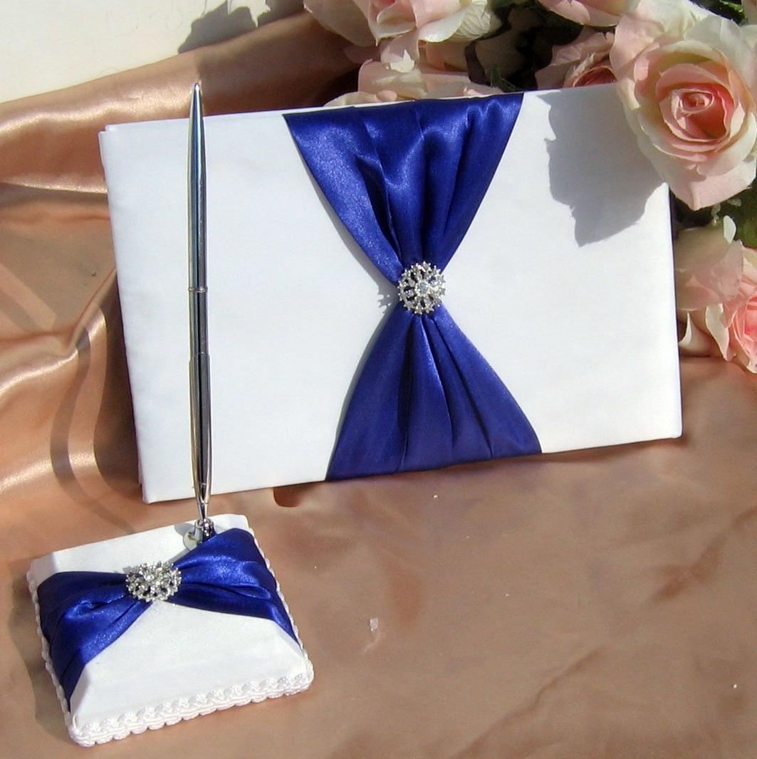 This pen base is meticulously covered with royal blue matte satin with the